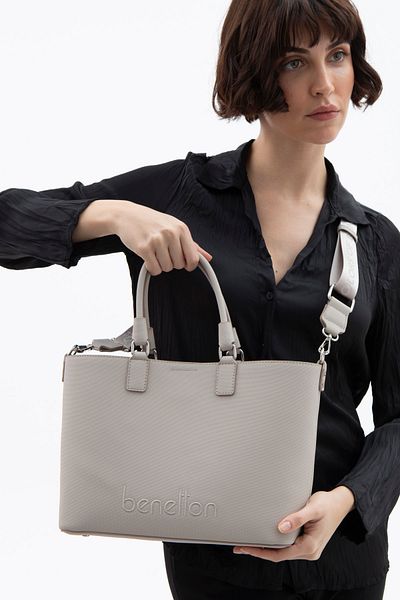 United Colors of Benetton Benetton Women's Shoulder Bag - Stone Color Bnt1617