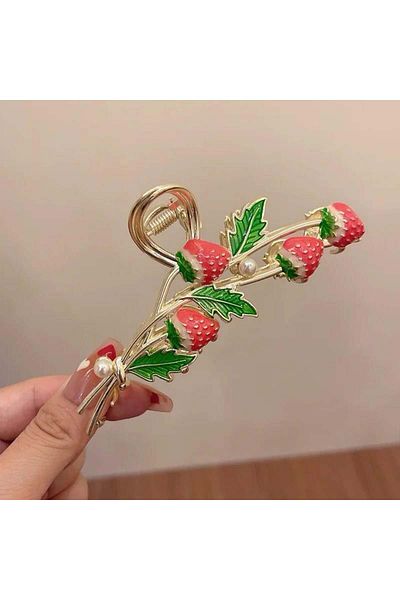 Pelin Aksesuar Strawberry Latch Buckle
