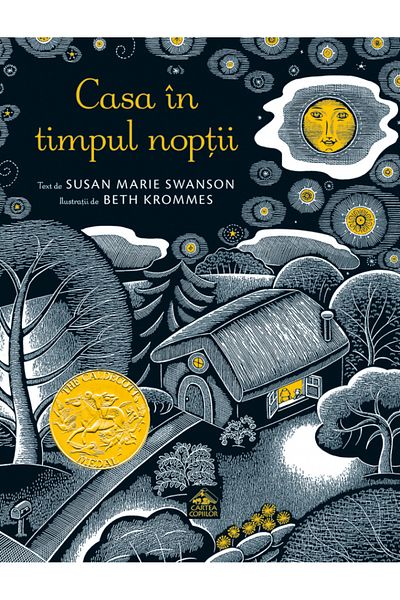 Editura Cartea Copiilor The House at Night - by Susan Marie Swanson, illustrations by Beth Krommes