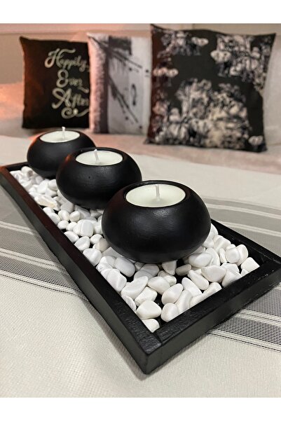 MorVilla Ev Dekorasyon,dekoratif Mumluk,hediyelik Eşya,tealight Mumluk(TAŞLAR VE MUMLAR DAHİLDİR)