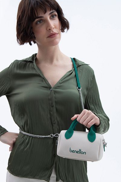 United Colors of Benetton Benetton Women's Crossbody Bag Beige-Zimrute Bnt1593