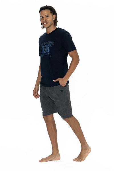 U.S. Polo Assn. Ανδρικό μπλουζάκι Polo και σορτς τσέπης, κοντό μπλουζάκι, λαιμόκοψη, λεπτομέρεια τσέπης