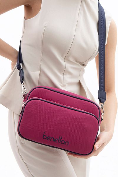 United Colors of Benetton Geantă Beneton pentru femei - Prune-Bleumarin BNT1599