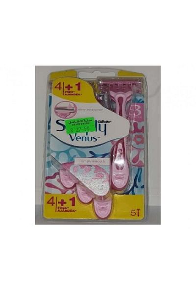 Gillette Gillette Simply Venus 4+1 Razors (7702018465705)