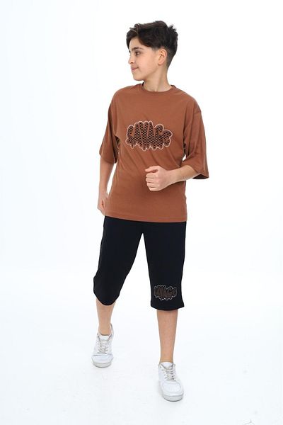 ANGELOS GIRLS Костюм Капри за момче Lx7111 - Комплект долна-горна