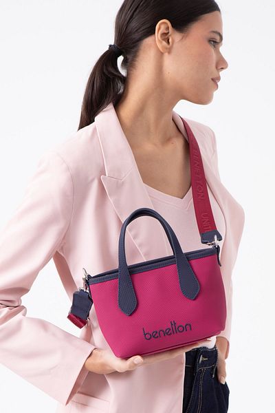United Colors of Benetton Geantă de mână Benetton pentru femei - Prune-Bleumarin BNT1598