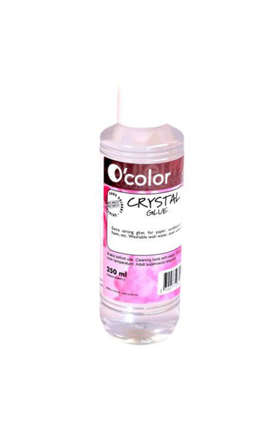 OColor Lipici прозрачен във флакон от 250 мл