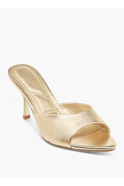 Celeste Women's Open Toe Slip-On Sandals with Stiletto Heels