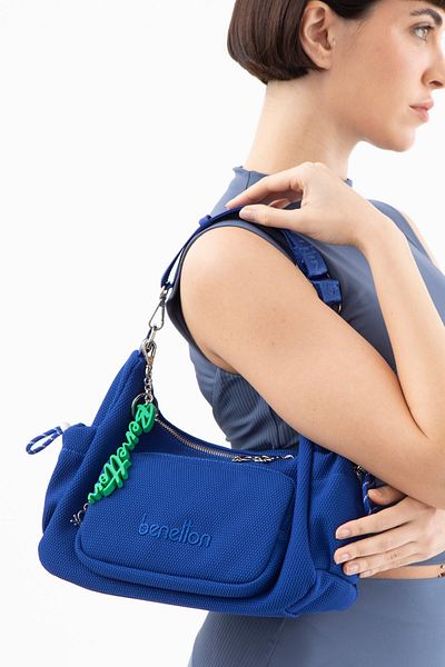 United Colors of Benetton Benetton Women's Arm Bag Navy Blue Bnt1564