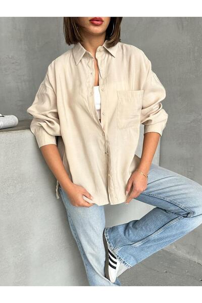 olalapasha Нова сезонна дамска блуза с ниски рамене и свободна кройка