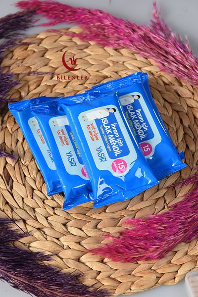 Bilenler 5 Wet Wipes + Soap Gift for Hajj and Umrah