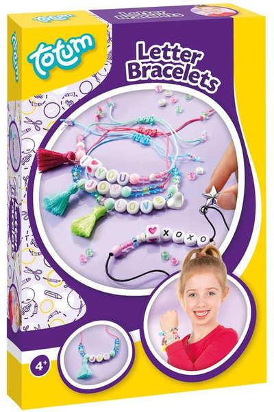 Totum Σετ βραχιολιών με γράμματα Diy