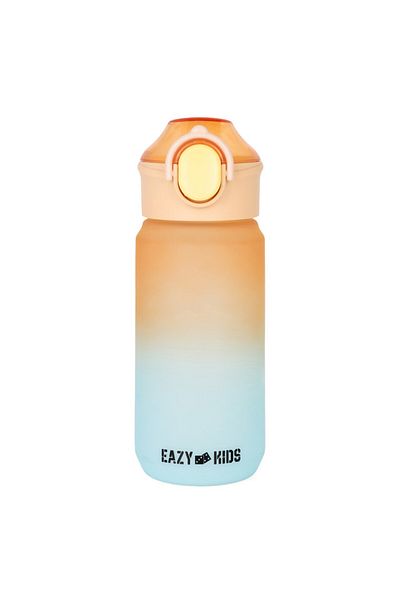 Eazy Kids Water Bottle 500ml wt Handle - Orange