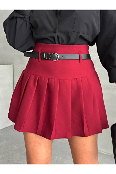 olalapasha Nova sezona Nabrano ženska mini suknja sa Kaiš komadom podstavljen...