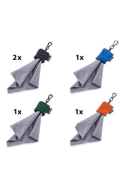 Carson Microfiber lens cleaner, Stuff-It