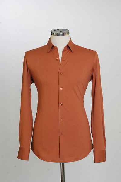 Paul Martin Canadian Paul Martin Knitted Fabric Straight Pattern Men's Shirt Pm3522R11