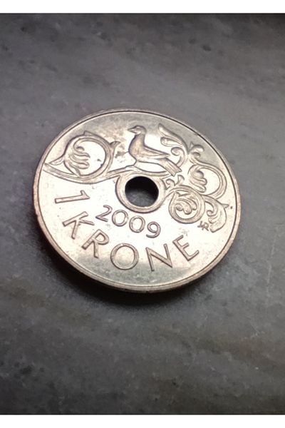 Koleksiyon Norway 1 Krone Sile Fan Mixed Date