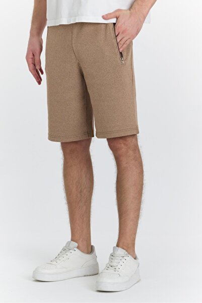 Marco Ferry Erkek Polycotton Şort Kahve 6044-K
