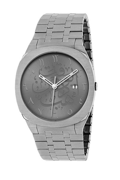 Rivoly Modern men's steel watch with Arabic numerals