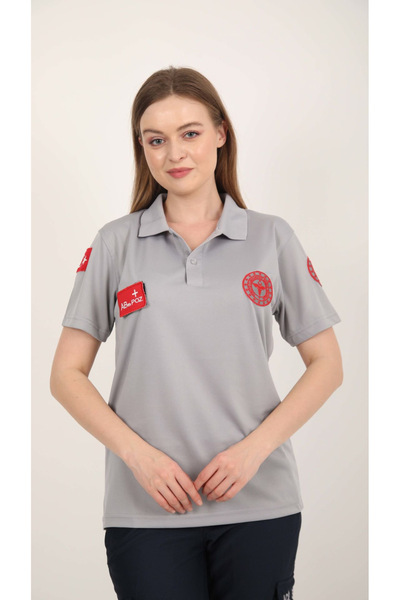 Ekg Medikal 112 Acil Sağlık Polo Yaka Comfort T-shirt (Unisex-Fileli Kumaş)