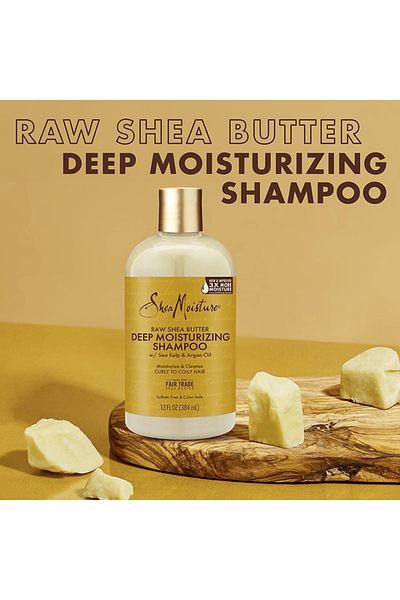 Shea Moisture Raw Shea Butter Shampoo - 384ml