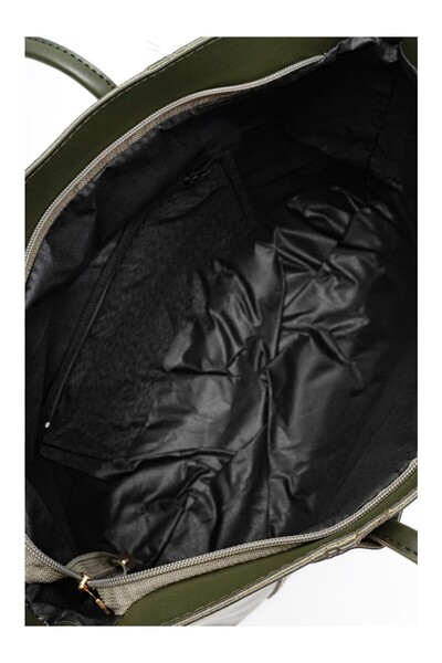 KOÇAK ÇANTA Women's Long Two-Handle Zippered Large Size Shoulder Bag