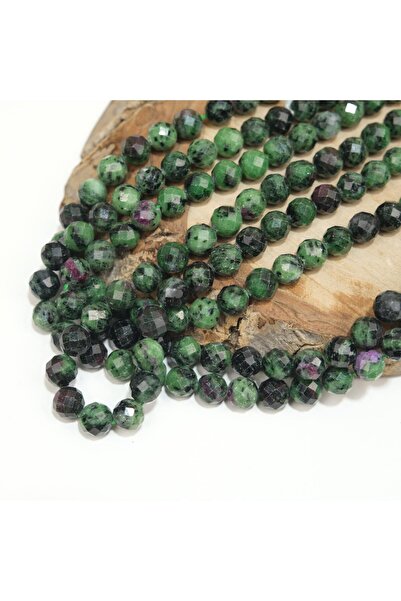 Prestij Boncuk 10 mm niz perli od prirodnog kamena anjolita