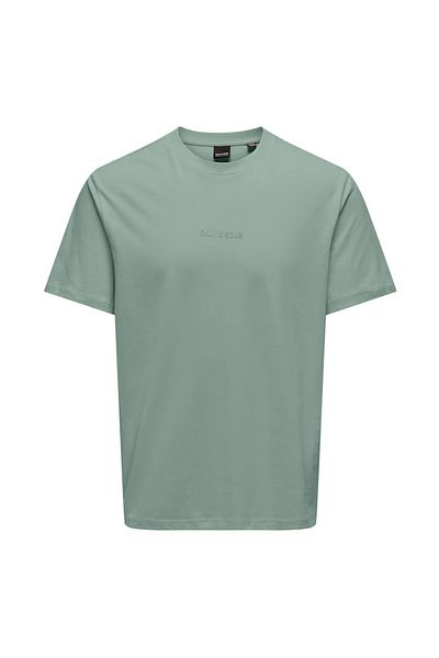 Only & Sons Ανδρικό πράσινο μπλουζάκι Levi Life (22028147-IBG)