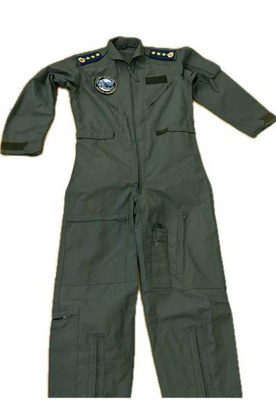 kho military design Khaki Color Fireproof Fabric Jumpsuit Unisex (Size 50-m-l) Zero Product