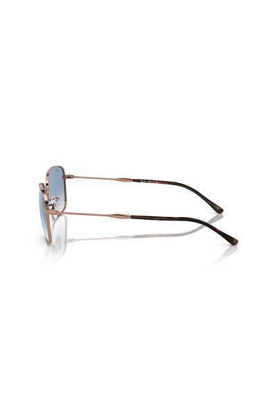 Ray-Ban Ray Ban Unisex Pillow Sunglasses- Rb 3706 - Lense Size:57mm - Rose Gold