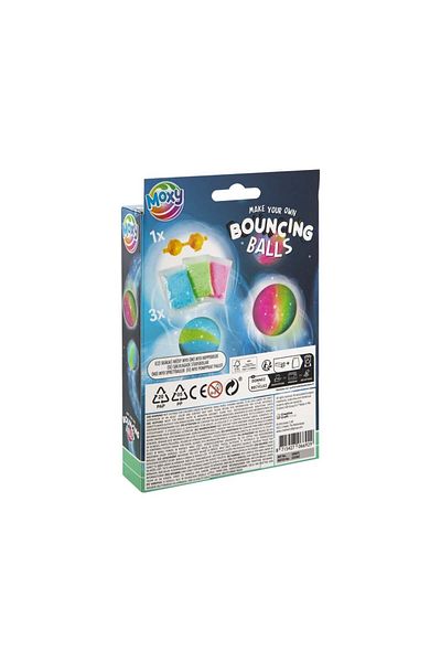 Moxy Creative set, DIY Bouncing balls, 3 neon colors