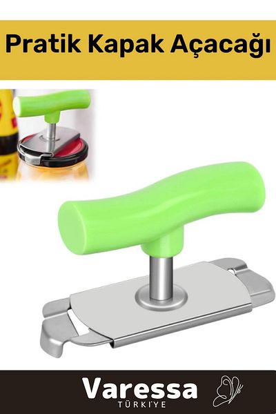 VARESSA Premium Stainless Steel Heat Resistant Durable Ergonomic Kitchen Camping Picnic Practical Lid Opener