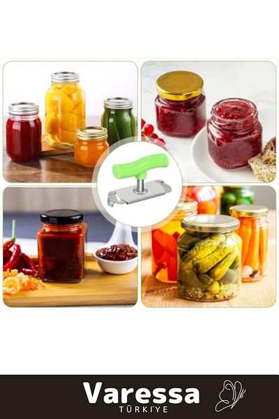VARESSA Premium Stainless Steel Heat Resistant Durable Ergonomic Kitchen Camping Picnic Practical Lid Opener