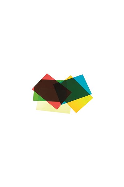 TickiT Translucent colored acetate sheets for light tables and tables