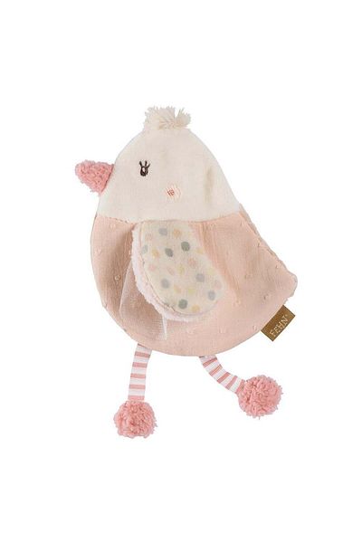 Fehn Rattle toy - Pastel bird