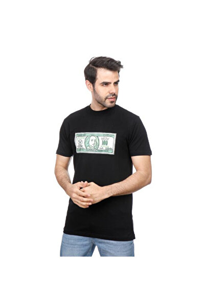 COUP - تي شيرت بطبعة دولار بأكمام قصيرة 1000760 - أسود Xl