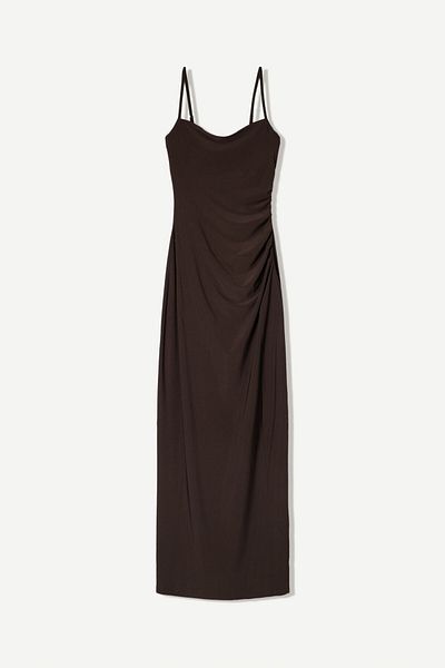 Bershka Strappy midi dress