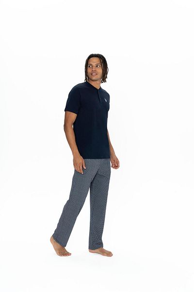 U.S. Polo Assn. Πόλο Ασν. Ανδρικό σετ πιτζάμες Navy Blue