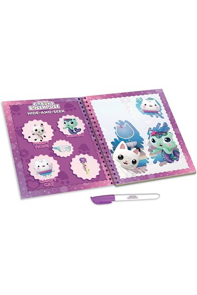 Lisciani Waterbook: Gabby's Dollhouse & Kittens Coloring Book