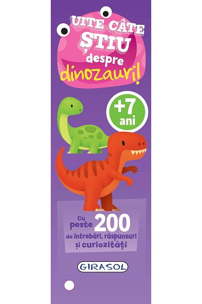 GIRASOL Look how much I know about dinosaurs!