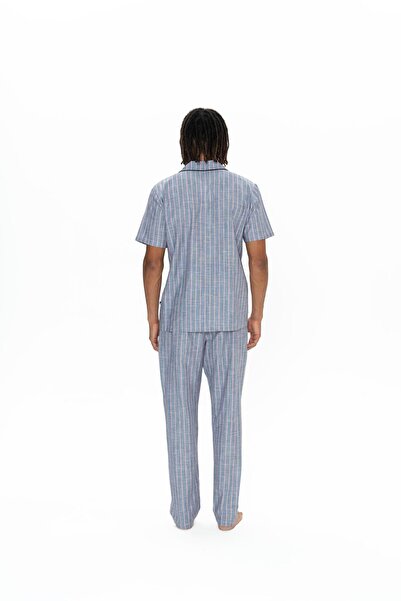 U.S. Polo Assn. Πόλο Ασν. Ανδρικό σετ πιτζάμες Navy Blue