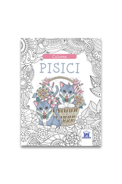 Dph I color cats - coloring book