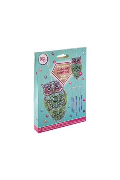 Moxy Set DIY creativ, clopoței de vânt, pictură cu diamante, bufniță bufniță