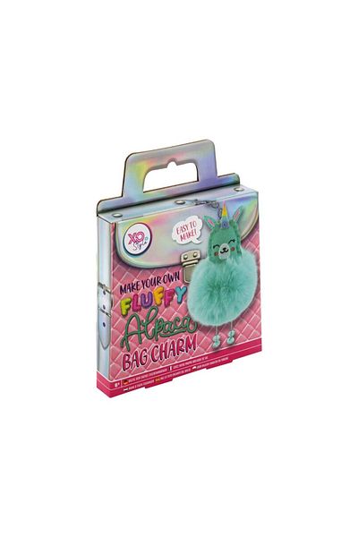 GRAFİX Creative DIY set, Fluffy alpaca keychain
