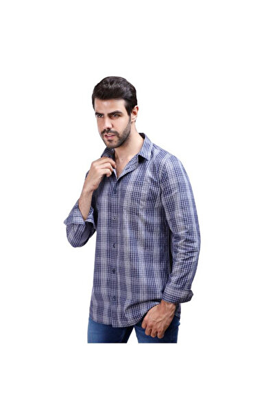 COUP Men Casual Shirt 1200127 M-blue