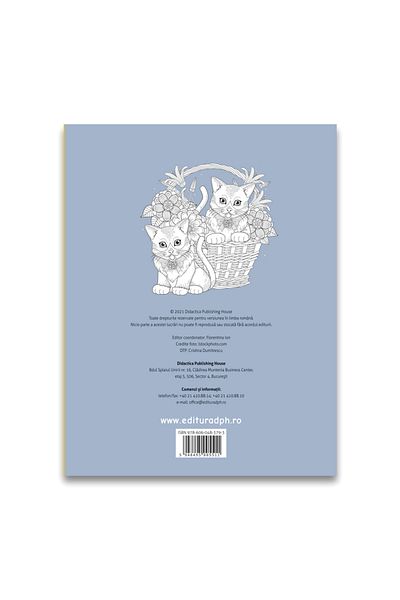 Dph I color cats - coloring book