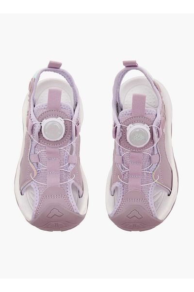 Kappa Girls' Textured Sandals with Rotating Buckle Closure