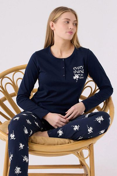 Arnetta 3056 Women's Every Thing Long Sleeve Pajama Set
