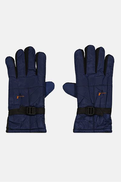 Royal Deluxe Men Ski Glove With Buckle Gloves, Assorted