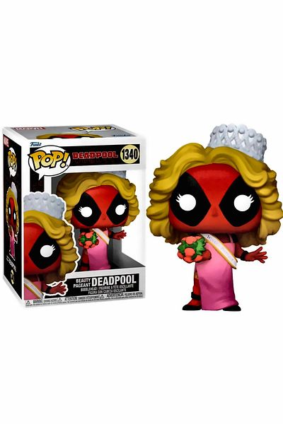 OMZ Dpool - Beauty Pageant Deadpool No:1340 - Educational Bobble-Head Toy for Boys and Girls